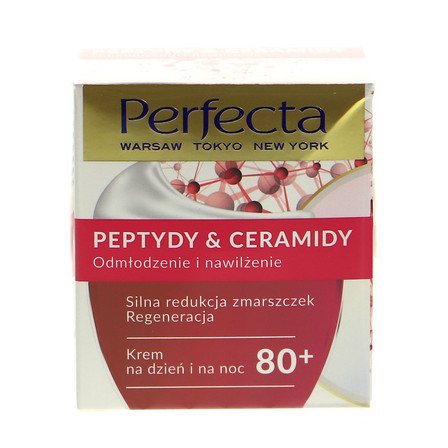 PERFECTA PEPTYDY I CERAMIDY KREM NA DZIEŃ I NA NOC 80+ 50ML (1)