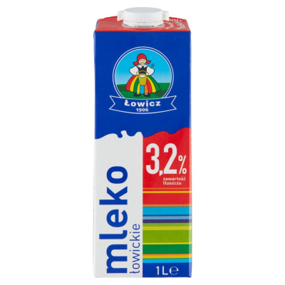 Łowicz Mleko łowickie UHT 3,2% 1 l (1)