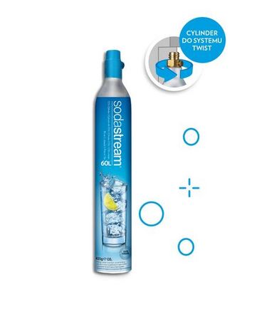 SODASTREAM CYLINDER Z GAZEM CO2 NA WYMIANĘ TWIST 60L NIEBIESKI (1)