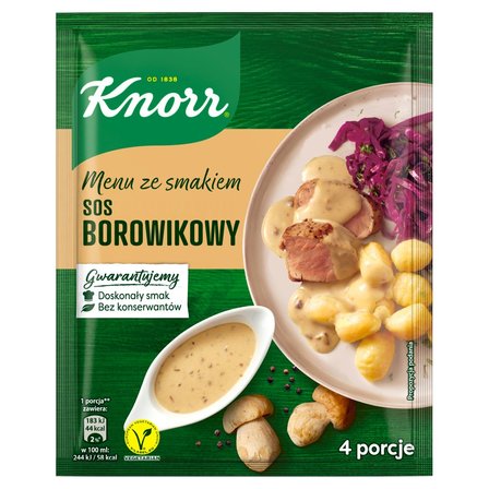 Knorr Menu ze smakiem Sos borowikowy 37 g (1)