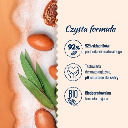 Le Petit Marseillais Kremowy żel pod prysznic argan bio & masło shea 400 ml (3)