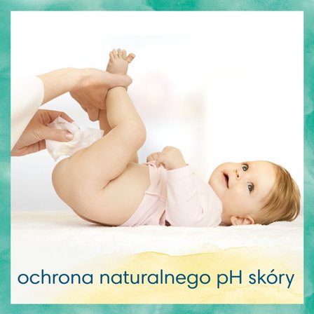 Pampers Harmonie Coco Chusteczki Nawilżane Dla Dzieci, 3 Opakowania = 132 Chusteczek (2)