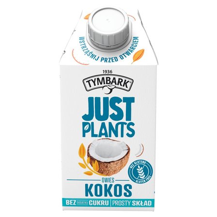 Tymbark Just Plants Napój owies kokos 500 ml (1)