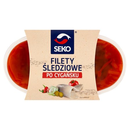 Seko Filety śledziowe po cygańsku 250 g (1)