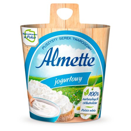 Almette Puszysty serek twarogowy jogurtowy 150 g (1)