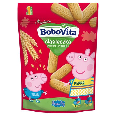 BoboVita Ciasteczka pszenno-orkiszowe po 1 roku życia 150 g (1)