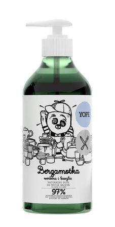 YOPE PŁYN DO NACZYŃ BERGAMOTKA 750ML (1)