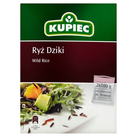 Kupiec Ryż dziki 200 g (2 torebki) (1)