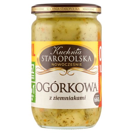 Kuchnia Staropolska Ogórkowa z ziemniakami 660 g (1)