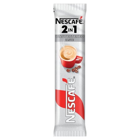 Nescafé 2in1 Unsweetened Taste Rozpuszczalny napój kawowy 8 g (1)