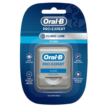 Oral-B Pro-Expert Clinic Line Nić dentystyczna 25 m (1)