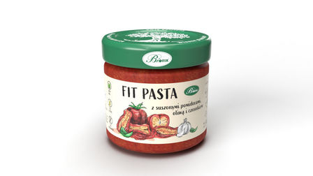 BIFIX FIT PASTA Z SUSZONYMI POMIDORAMI OLIWA I CZOSNKIEM 180g (1)