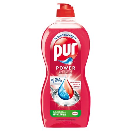 Pur Power Raspberry & Red Currant Płyn do mycia naczyń 450 ml (1)