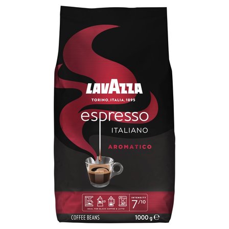 Lavazza Espresso Italiano Aromatico Kawa ziarnista palona 1000 g (1)