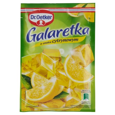 Dr. Oetker Galaretka o smaku cytrynowym 72 g (1)