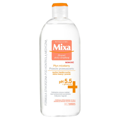 Mixa Płyn micelarny przeciw przesuszaniu 400 ml (1)