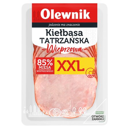 Olewnik XXL Kiełbasa tatrzańska wieprzowa 200 g (1)