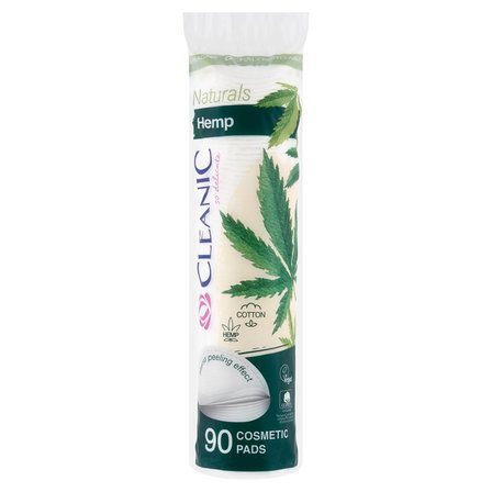 Cleanic Naturals Hemp Płatki kosmetyczne 90 sztuk (1)