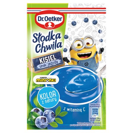 Dr. Oetker Słodka Chwila Kisiel smak jagoda 29 g (1)