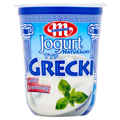 Mlekovita Jogurt naturalny typ grecki 400 g (1)