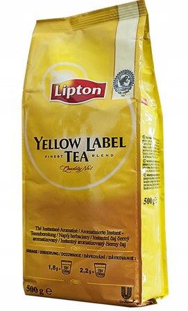 Lipton Herbata liściasta Yellow Lab 500g (1)