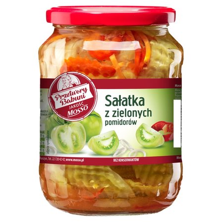 Mosso Sałatka z zielonych pomidorów 640 g (1)