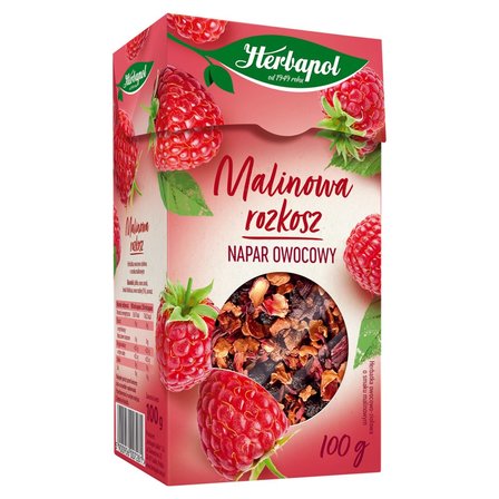 Herbapol Napar owocowy malinowa rozkosz 100 g (1)