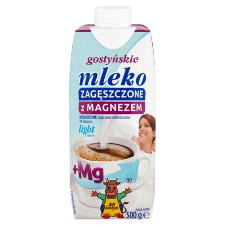 SM Gostyń Gostyńskie Mleko zagęszczone z magnezem light 500 g (1)