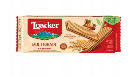 Loacker wafle multigrein z kremem orzechowym 175g (1)