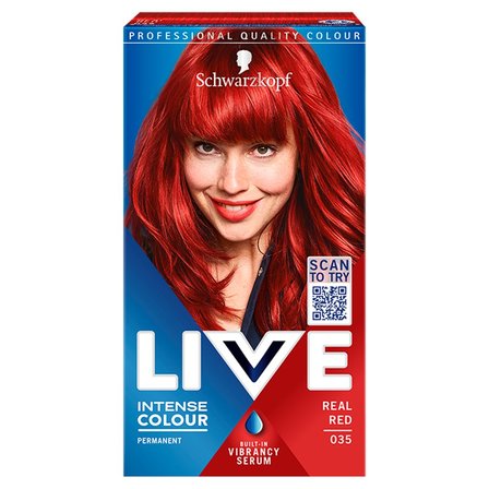 Schwarzkopf Live Farba do włosów Real Red 035 (1)