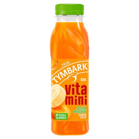 Tymbark Vitamini Sok polska marchew + banan jabłko 300 ml (1)