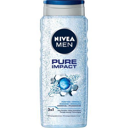 Nivea MEN Pure Impact ŻEL POD Prysznic 500 ml (1)