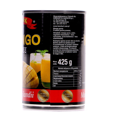 MK Mango puree ,mango z Tajlandii 425g (8)