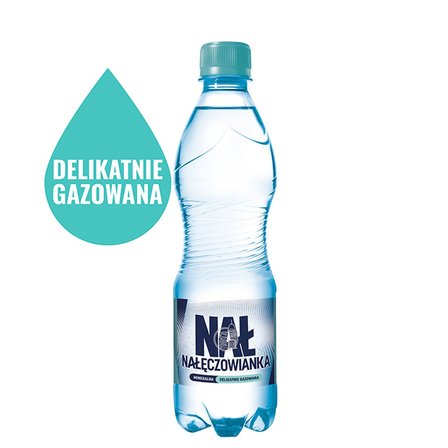 Nałęczowianka Naturalna woda mineralna delikatnie gazowana 0,5 l (2)