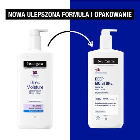 NEUTROGENA Deep Moisture Głęboko nawilżający balsam bezzapachowy 400 ml (6)