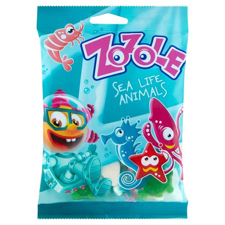 Zozole Sea Life Animals Żelki o smakach owocowych 75 g (1)