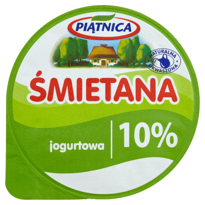 Piątnica Śmietana jogurtowa 10% 200 g (1)