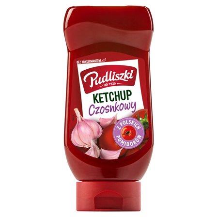 Pudliszki Ketchup czosnkowy 475 g (1)