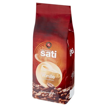 Cafe Sati Kawa palona ziarnista o smaku waniliowym 500 g (2)