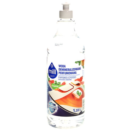 MILL CLEAN WODA DEMINERALIZOWANA PERFUMOWANA GRAPEFRUIT 1220ML (1)