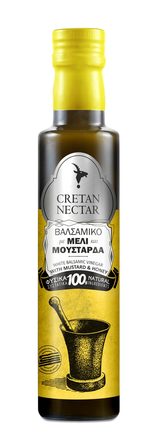 Cretan Nectar ocet balsamiczny z miodem i musztardą 250 ml (1)