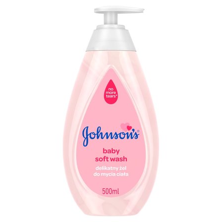 Johnson's Baby Delikatny żel do mycia ciała 500 ml (2)