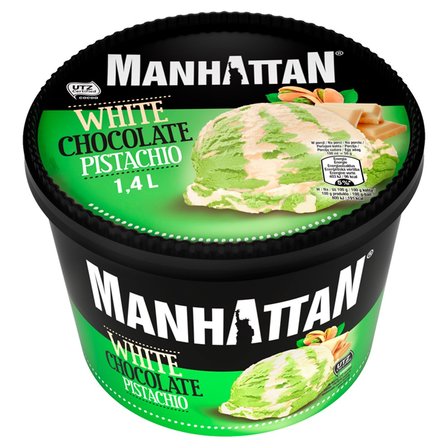 Manhattan Lody z białą czekoladą i lody pistacjowe 1400 ml (1)