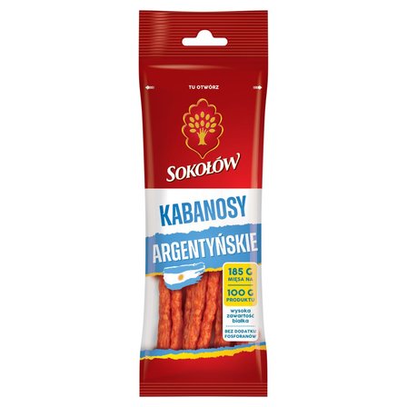 Sokołów Kabanosy argentyńskie 100 g (1)