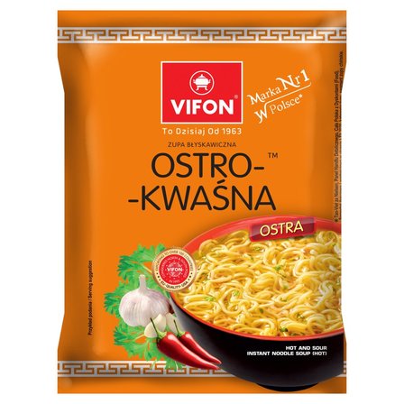 Vifon Zupa błyskawiczna ostro-kwaśna 70 g (1)