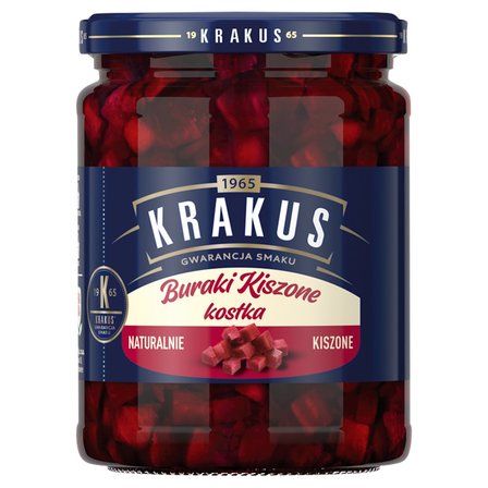 Krakus Buraki kiszone kostka 500 g (1)