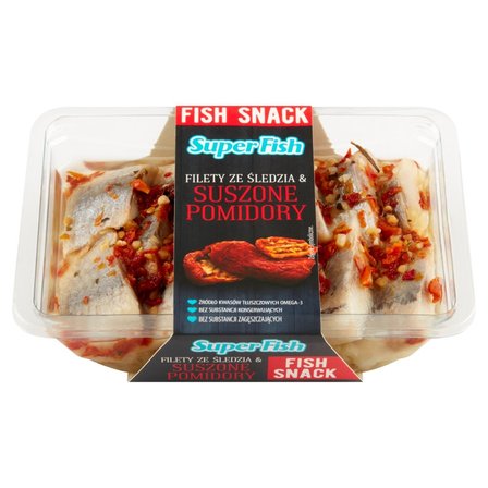 SuperFish Filety ze śledzia & suszone pomidory 200 g (2)