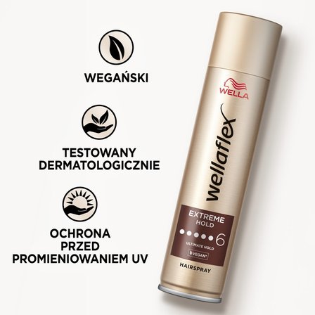 Wella Wellaflex Power Hold Spray do włosów 250 ml (5)