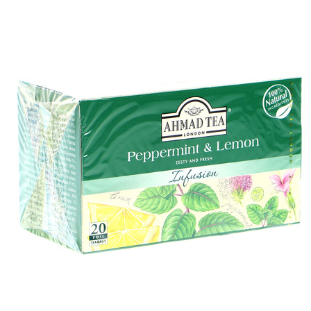 AHMAD TEA HERBATA PEPPERMINT & LEMON 40G (10)