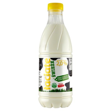 Łaciate Mleko świeże 2,0 % 1 l (1)